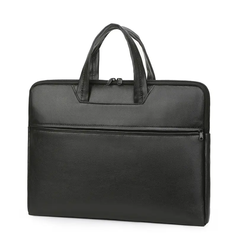 Simple solid color laptop bag, tablet liner bag, handbag, messenger men's and women's briefcase