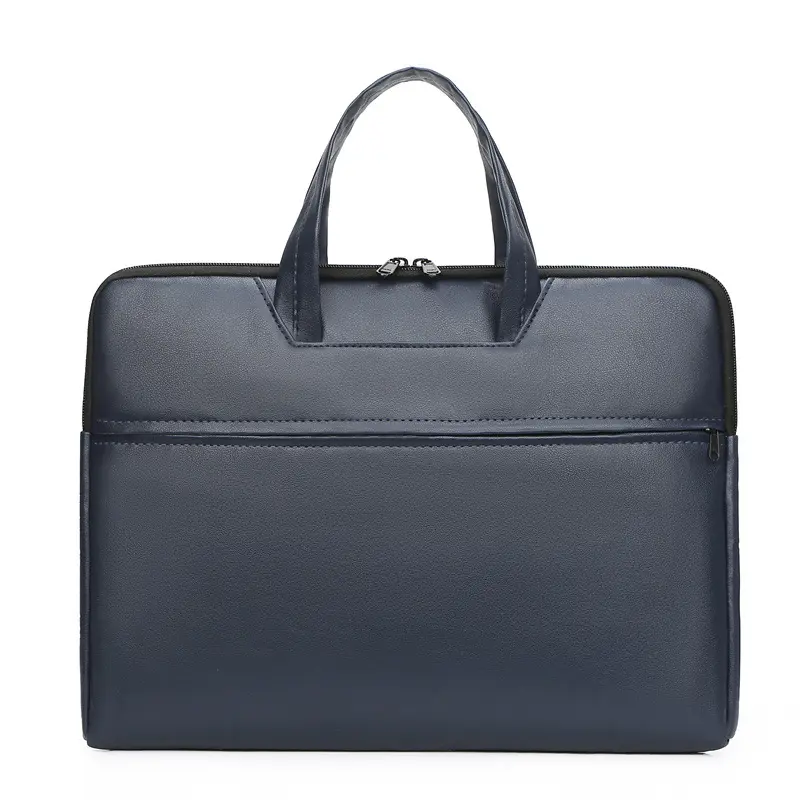 Simple solid color laptop bag, tablet liner bag, handbag, messenger men's and women's briefcase