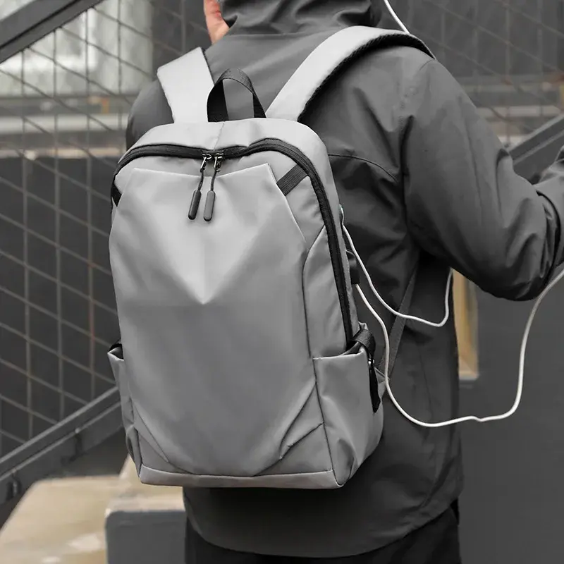 Men's backpack Advanced sense travel computer bag Commuter business backpack Large capacity USB student backpack