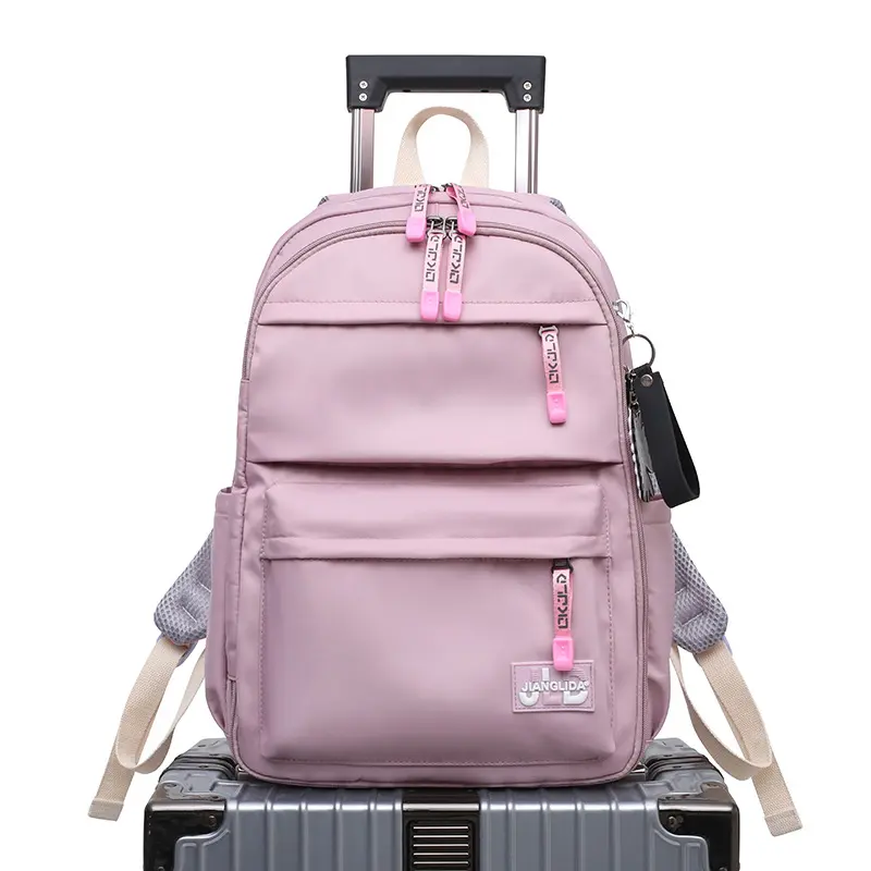 Korean version school backpack women college students fashion schoolbag high school students high school backpack large capacity