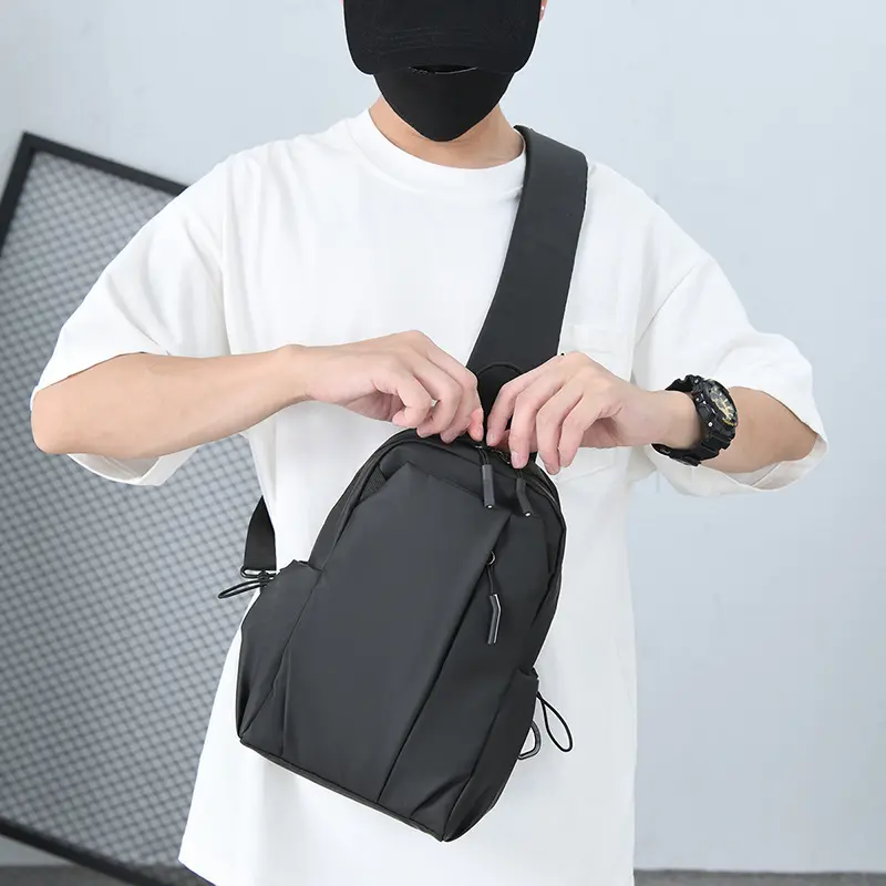 Sports Casual Shoulder Bag Fashion Men's Crossbody Bag Trend Breast Bag Commuter Large Capacity Shoulder Bag Bags for men
