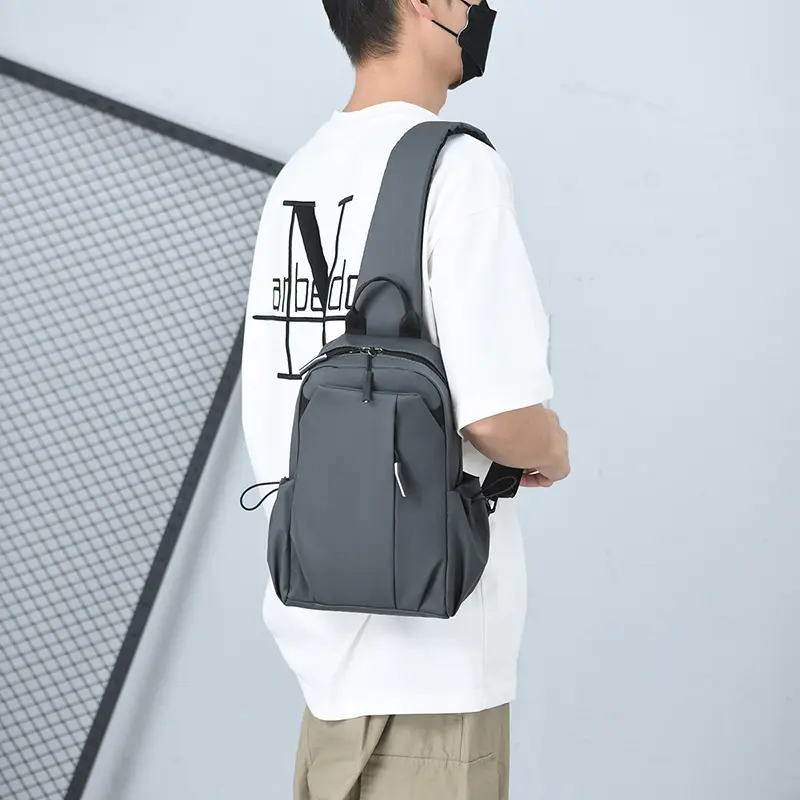Sports Casual Shoulder Bag Fashion Men's Crossbody Bag Trend Breast Bag Commuter Large Capacity Shoulder Bag Bags for men