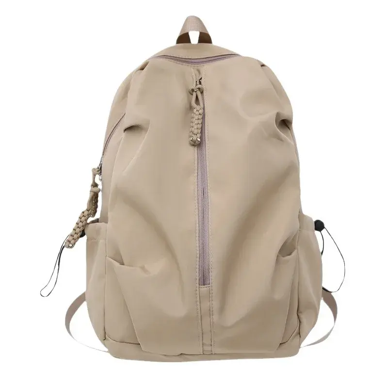 Primary and secondary school students backpack large capacity schoolbag 2024 new backpack Korean version of fashion Harajuku bag