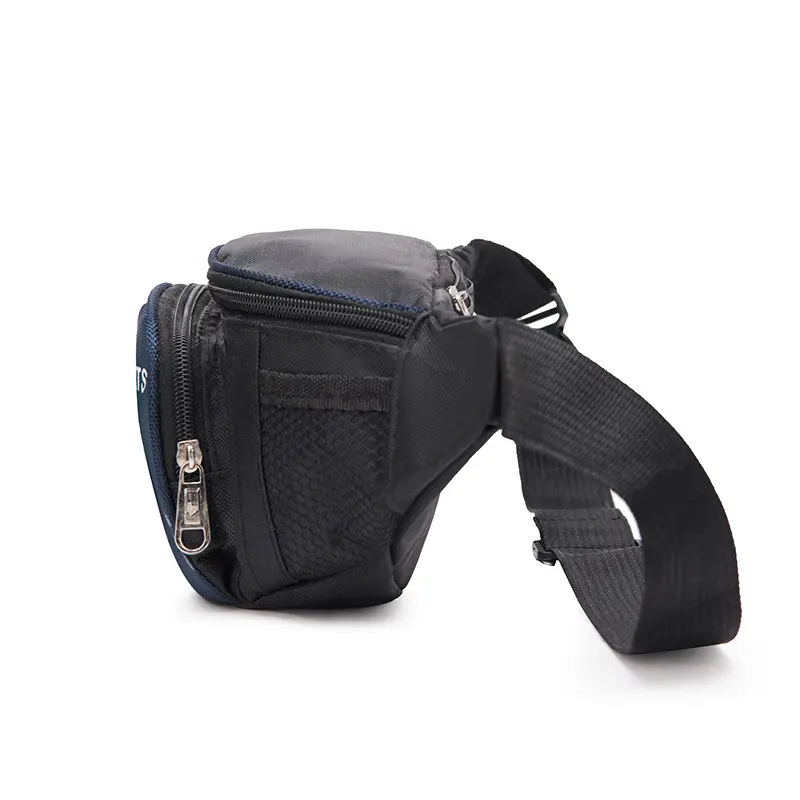 Men's canvas sports fanny pack women's casual fashion large capacity storage cashier fanny pack belt bag waist bag for men