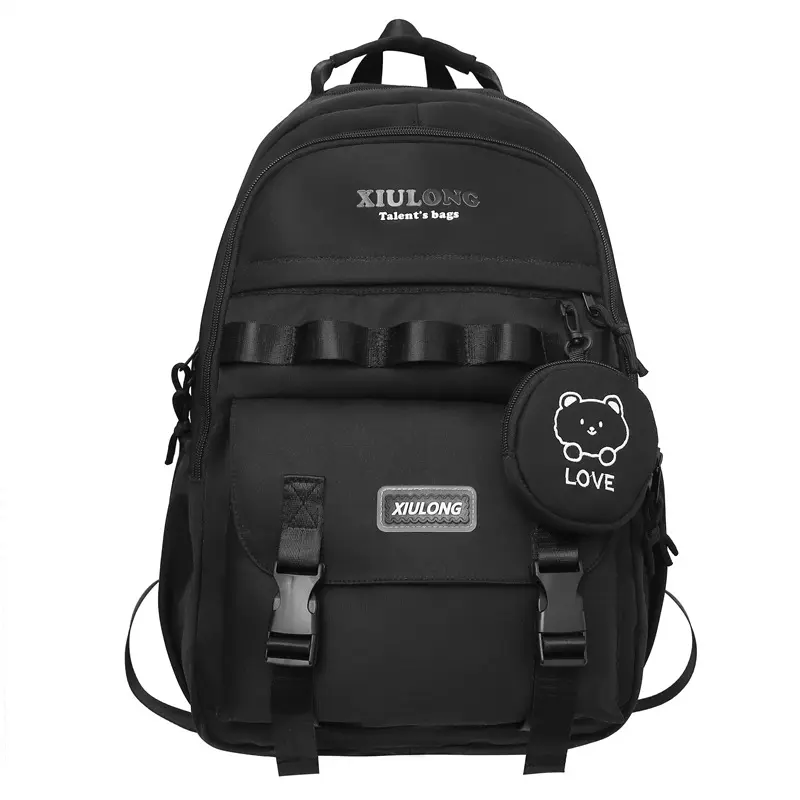 School bag female college student fashion backpack large capacity school backpack backpack women