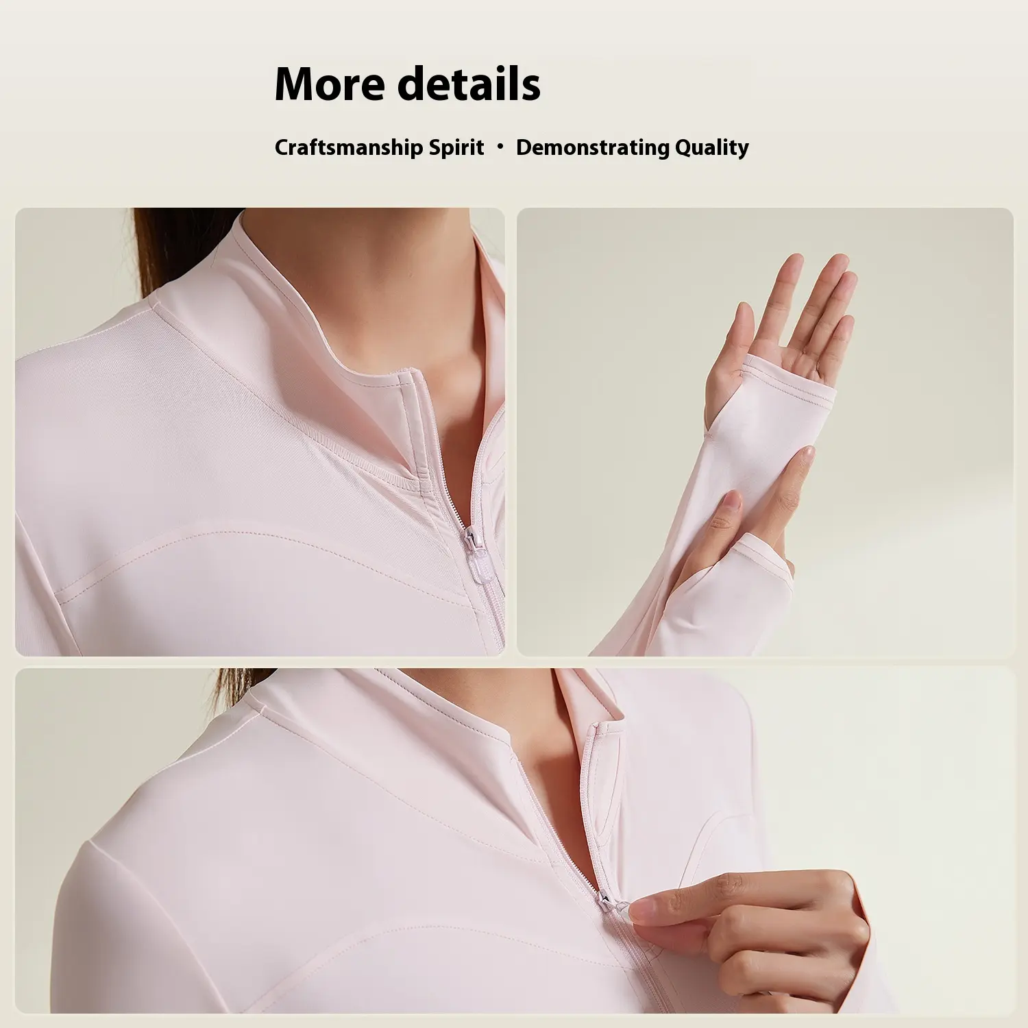 Juyitang's new ice silk sunscreen clothes are dry, breathable, UV-proof, slim-fitting, running sports sunscreen jackets.