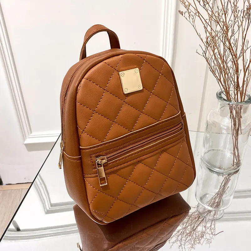 Embroidered small ladies bags Korean version of the girl's schoolbag a generation of women's backpacks ita bag