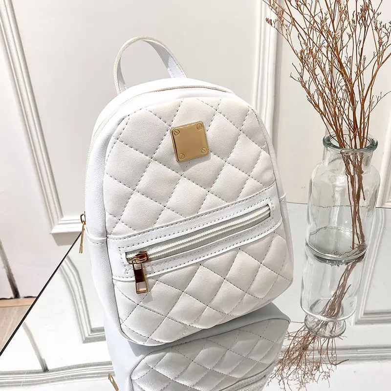 Embroidered small ladies bags Korean version of the girl's schoolbag a generation of women's backpacks ita bag