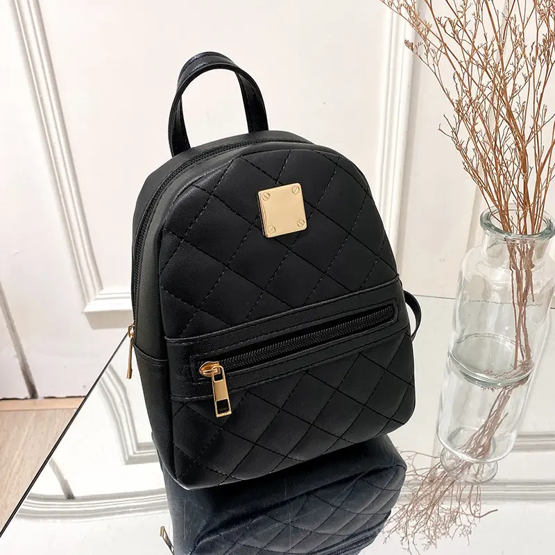 Embroidered small ladies bags Korean version of the girl's schoolbag a generation of women's backpacks ita bag