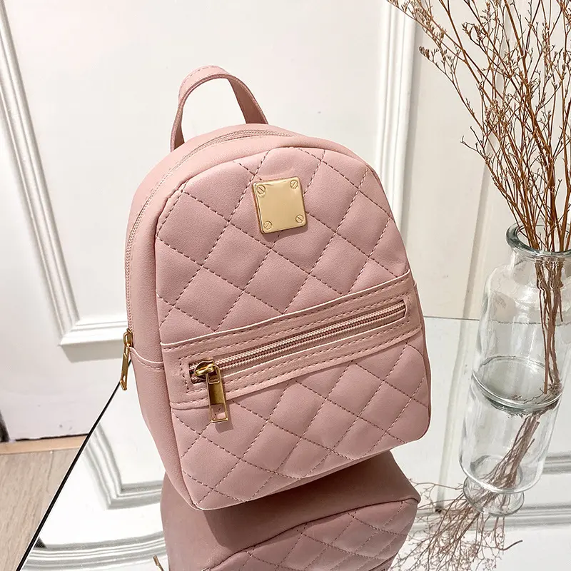 Embroidered small ladies bags Korean version of the girl's schoolbag a generation of women's backpacks ita bag