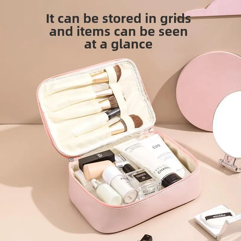 Multifunctional PU cosmetic bag Portable travel cosmetic storage bag Portable travel storage toiletry bag wholesale