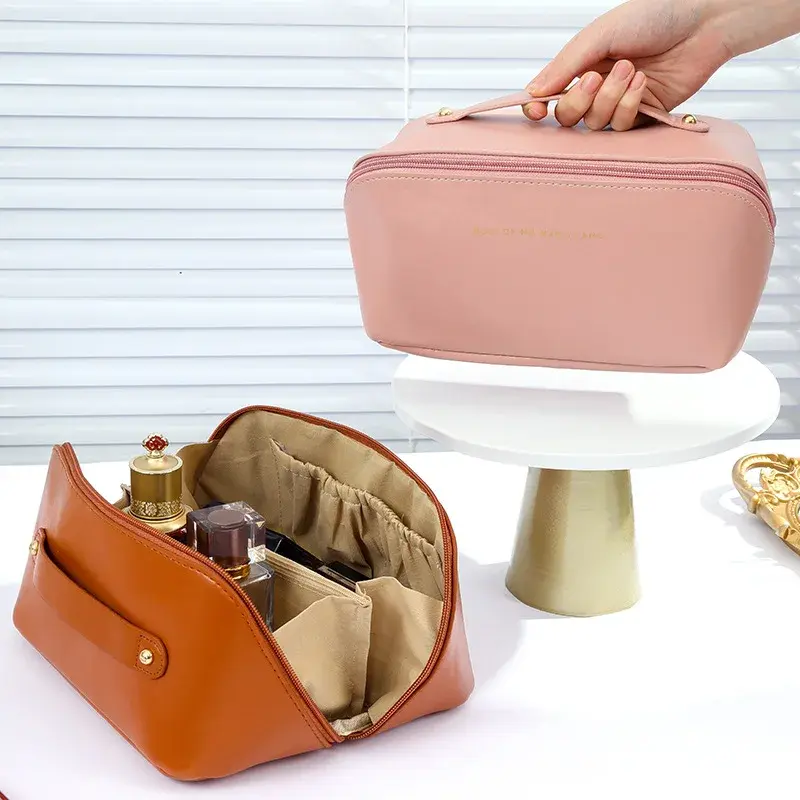 New travel storage bag organ pillow bag Portable portable toiletries large capacity makeup bag make up bag  makeup pouch