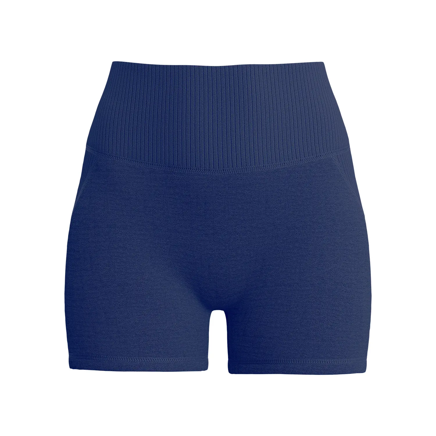 Juyitang Striped High Waist Yoga Shorts Women's Breathable Belly Traceless Hip Lift Fitness Running Sweatpants Summer