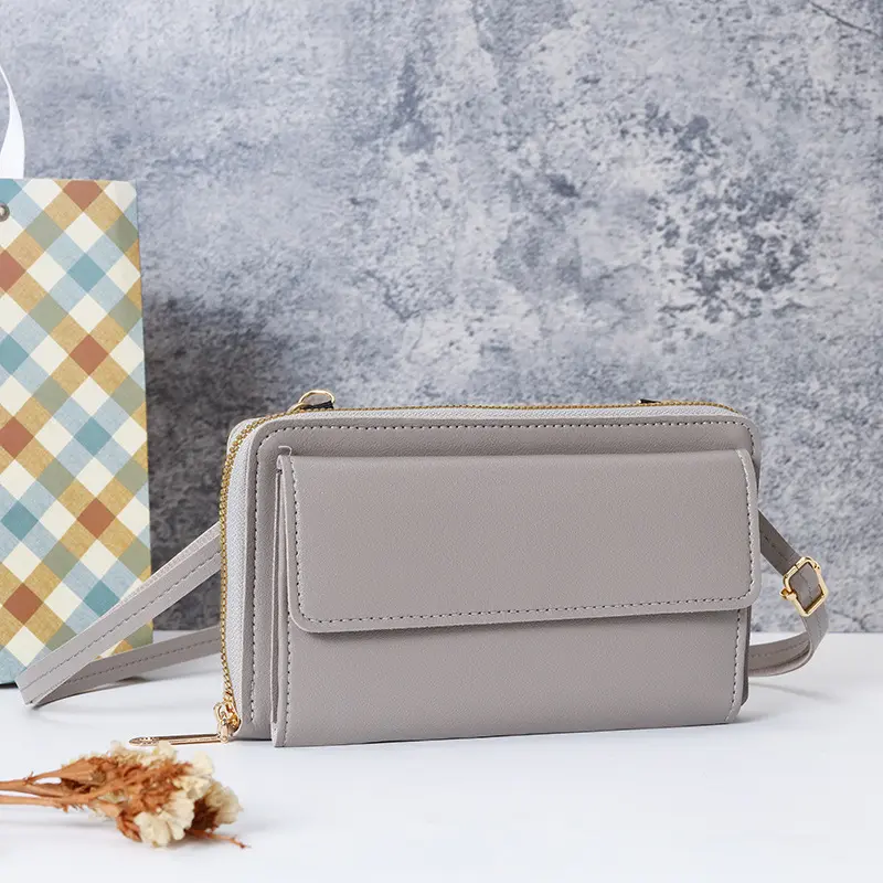 Touch screen mobile phone bag women's fashion all-match small body bag women's carry mobile phone bag network red small bag
