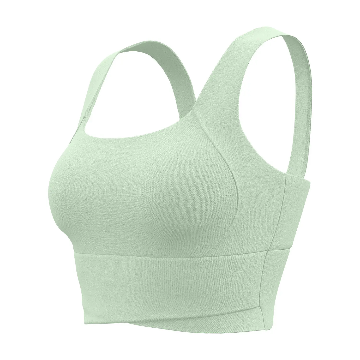 Juyitang high waist cross sports underwear women's shock-proof running gathering vest fitness yoga underwear