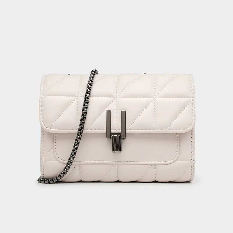 Ringer chain shoulder bag female small bag Crossbody mobile phone bag female mature temperament lady small square bag network