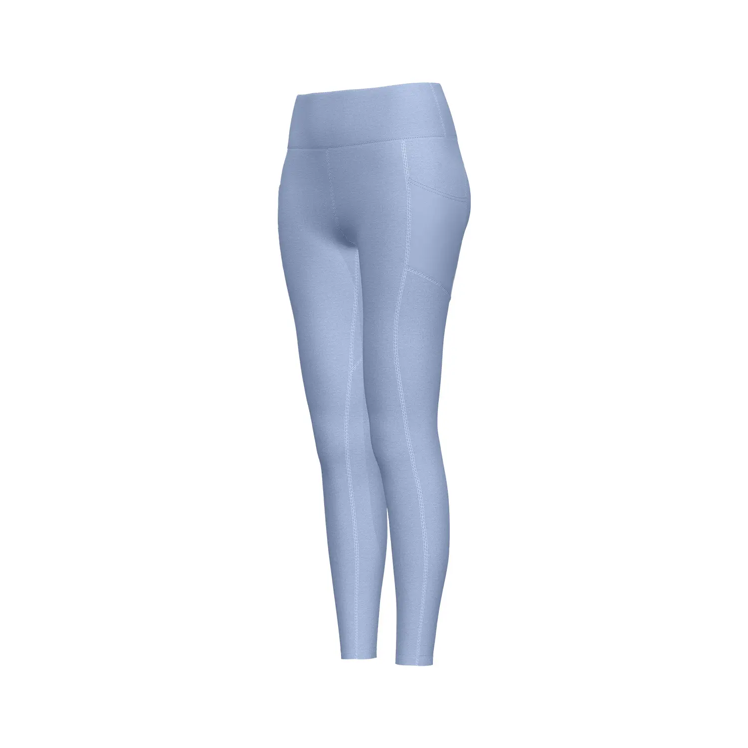 Juyitang peach hip mesh side pocket yoga pants women's high waist hip lift sports bottoming fitness pants