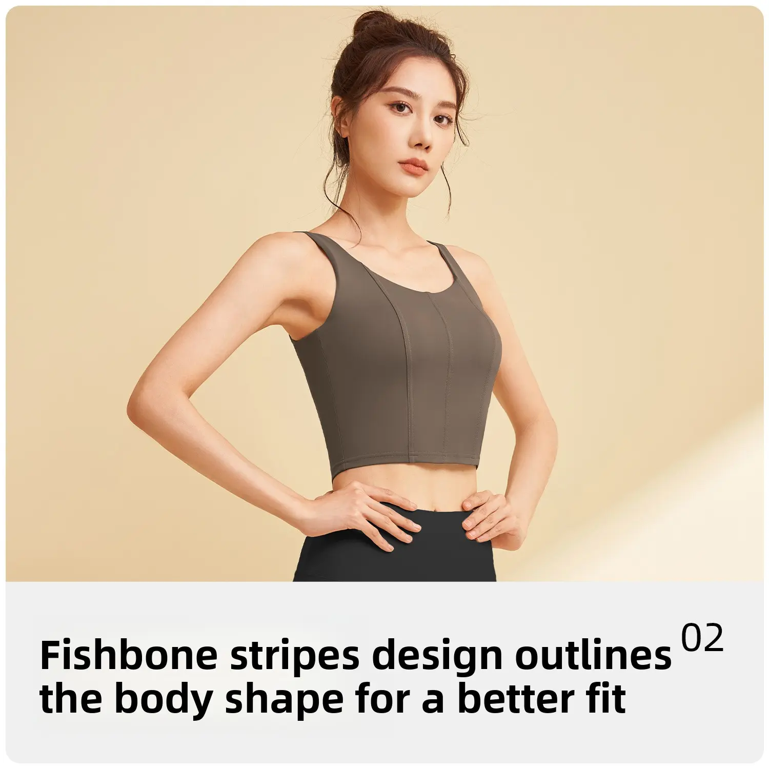 Juyitang's new tight sports bra, high-strength shockproof sports underwear, yoga fitness vest for women