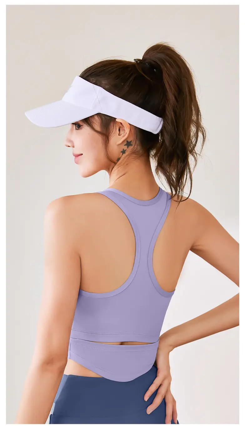 Juyatang high-strength shockproof sports underwear U-shaped yoga top vest women