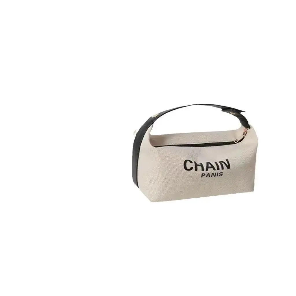 Net celebrity large capacity makeup bag Women's bag Portable advanced sense net celebrity travel tote bag toiletry storage bag