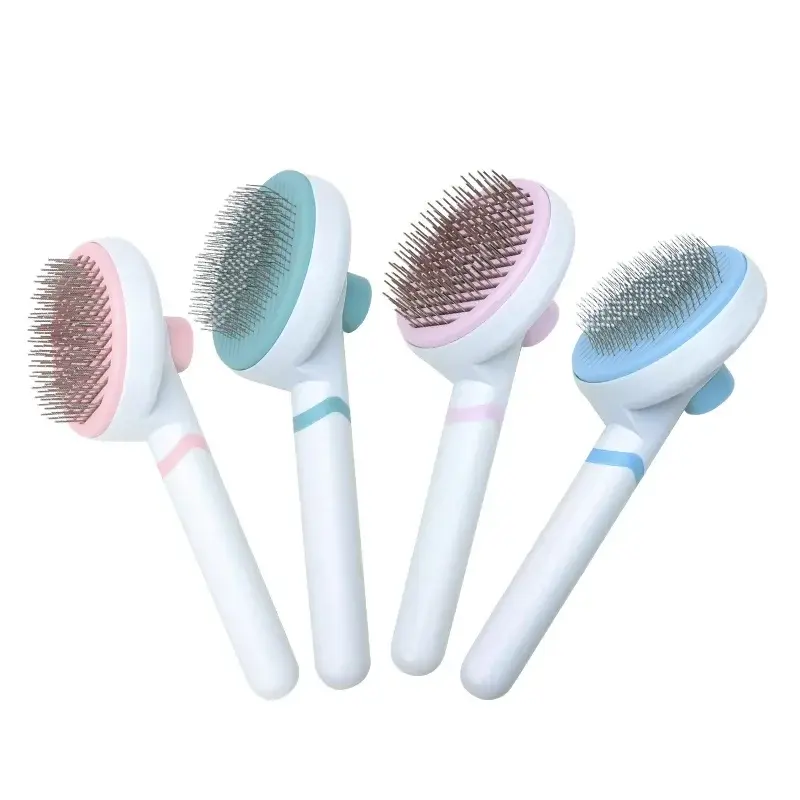 Pet comb Cat comb to remove floating hair needle comb Automatic hair removal comb Dog cat comb cat hair comb Pet comb