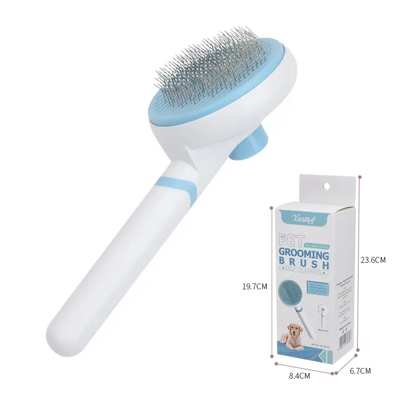 Pet comb Cat comb to remove floating hair needle comb Automatic hair removal comb Dog cat comb cat hair comb Pet comb