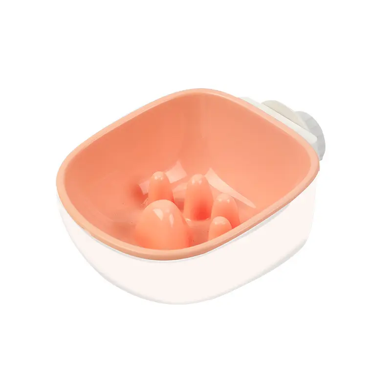 Original Pet Bowl Dog hanging choking bowl Cat water hanging bowl Small and medium dog creative plastic dog bowl