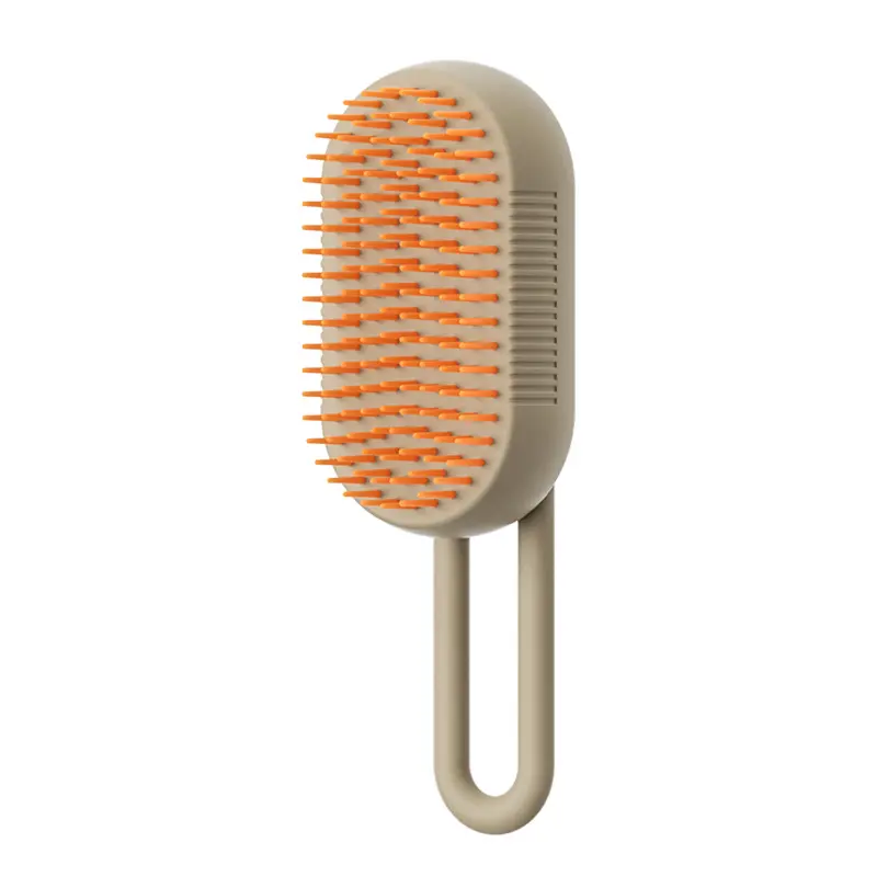 Pet comb Cat hair comb remove floating hair needle comb Dog cleaning beauty comb one-click hair removal brush