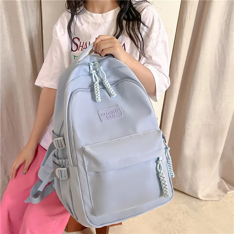 Sangzhi the same bag can be loaded computer female college students backpackcapacity senior sense junior high school backpack