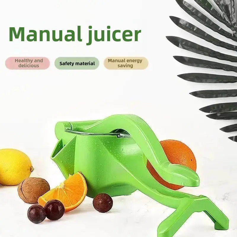 Manual juicer Multi-functional household small juicer Manual juicer press fruit slag separatorkitchenaccessorieslemonsqueezer