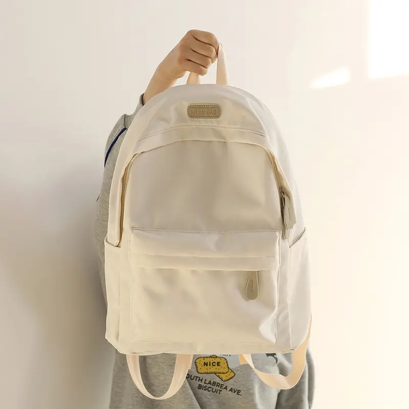 Harajuku backpack simple large capacity backpack female mori junior high school students high school student bag