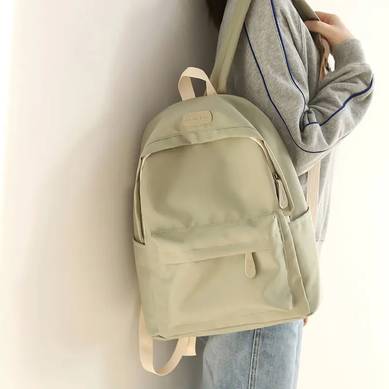 Harajuku backpack simple large capacity backpack female mori junior high school students high school student bag