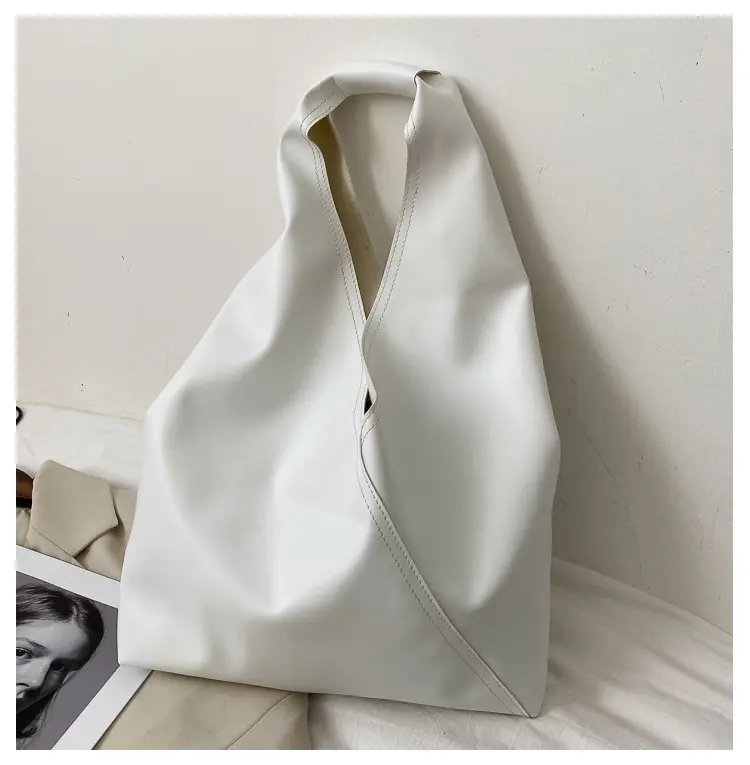 Large capacity Tote bag women's bag soft leather handbag niche design simple fashion shoulder bag bags for women