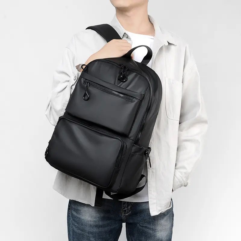 Men's casual backpack business backpack computer bag Korean fashion trend student backpack travel backpack bags  backpack
