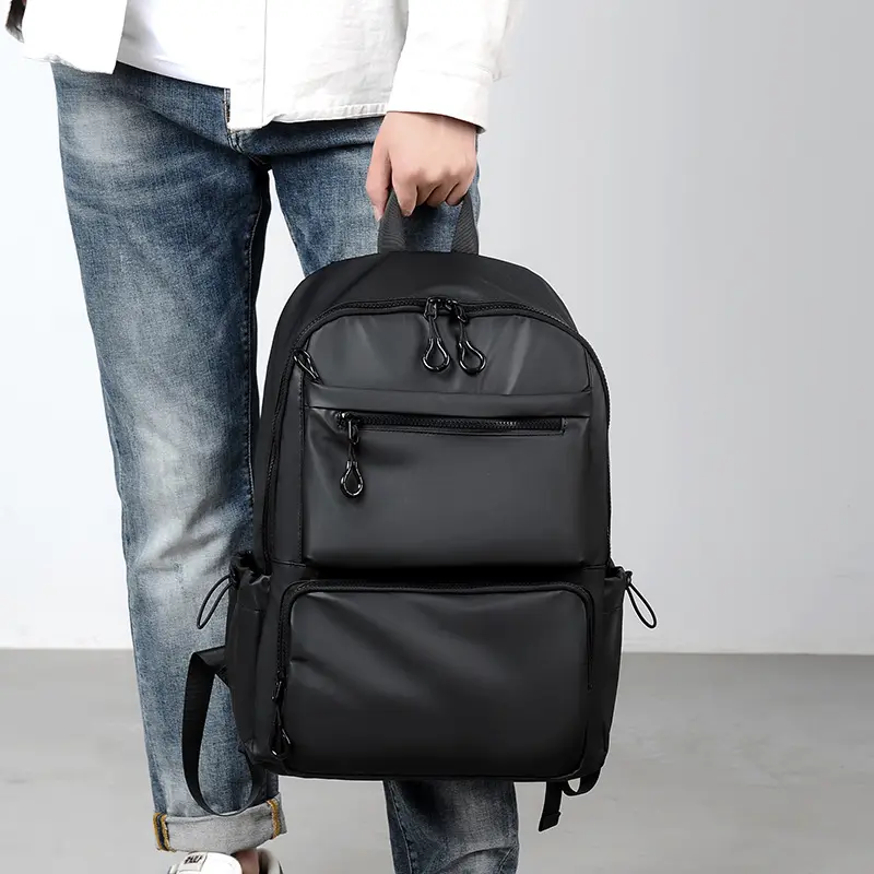 Men's casual backpack business backpack computer bag Korean fashion trend student backpack travel backpack bags  backpack