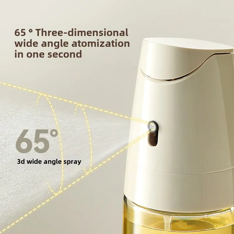 Spray can pour dual-purpose food grade oil bottle atomized household seasoning kitchen special without hanging oil