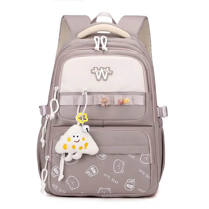 South Korean ins cute cartoon printed large capacity backpack Japanese soft sister schoolbag girls new backpack