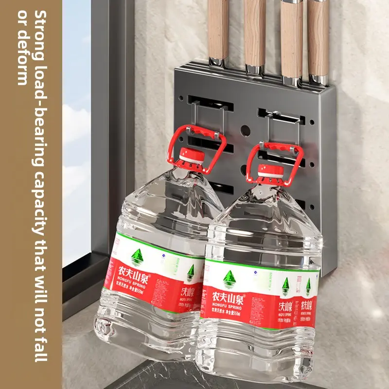 Kitchen knife holder chopsticks cylinder chopsticks spoon wall hanging chopsticks bucket in one storage and finishing utensils