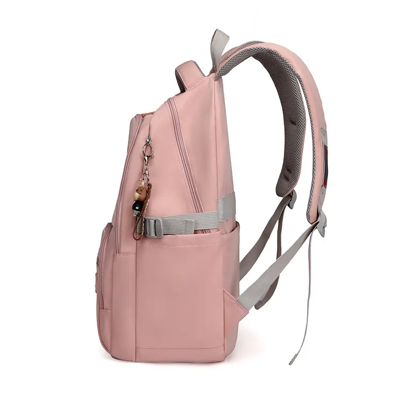 Simple schoolbag girls high school backpack large capacity casual new lightweight junior high school girls campus backpack