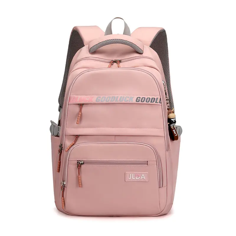 Simple schoolbag girls high school backpack large capacity casual new lightweight junior high school girls campus backpack