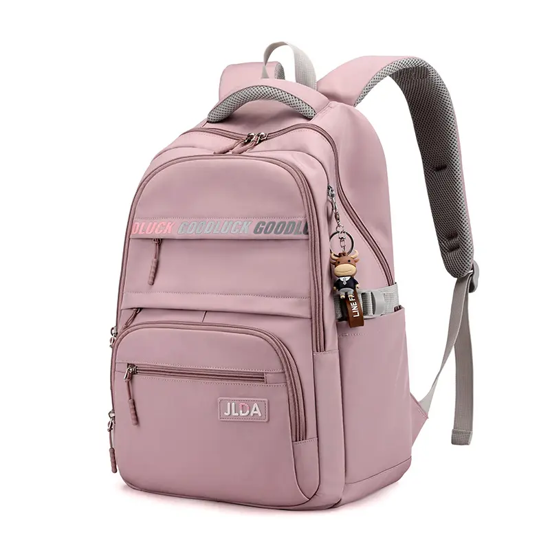 Simple schoolbag girls high school backpack large capacity casual new lightweight junior high school girls campus backpack