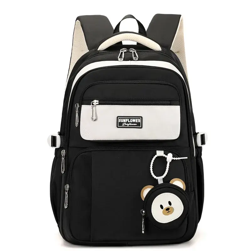 Schoolbag female junior high school students lightweight primary school girls three to five or six high capacity high quality