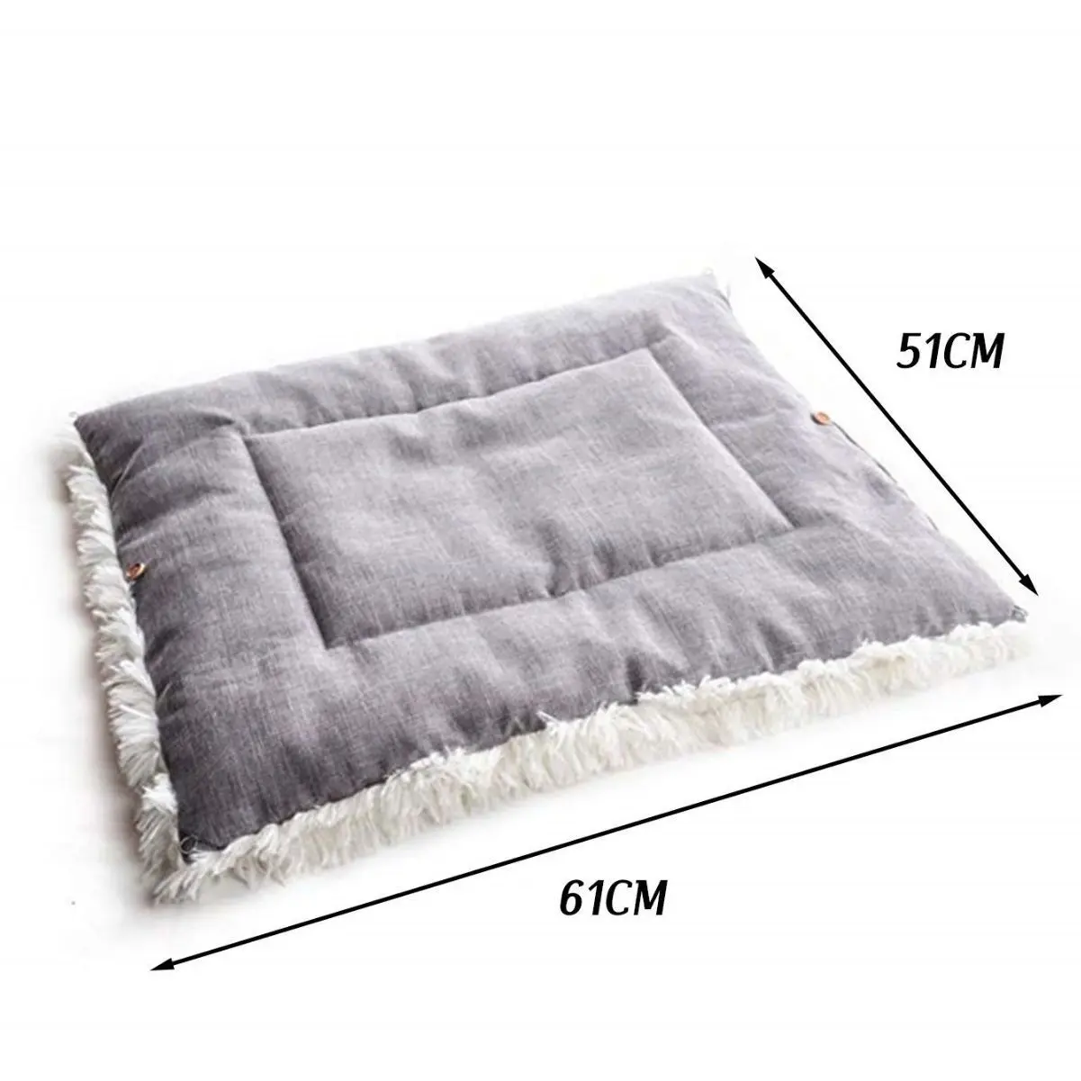 Plush warm cat litter Soft folding dog bed Dog litter Autumn/Winter pet mat washable cat mat dog mat