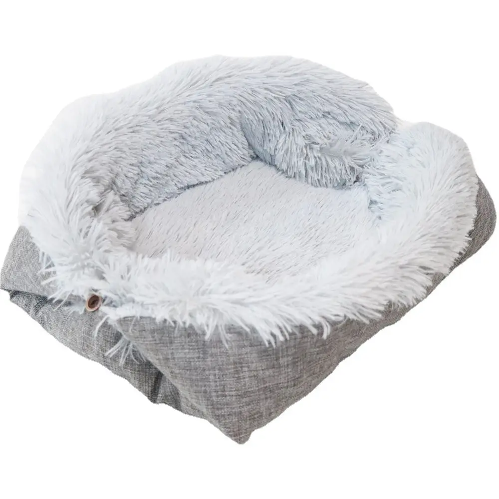 Plush warm cat litter Soft folding dog bed Dog litter Autumn/Winter pet mat washable cat mat dog mat