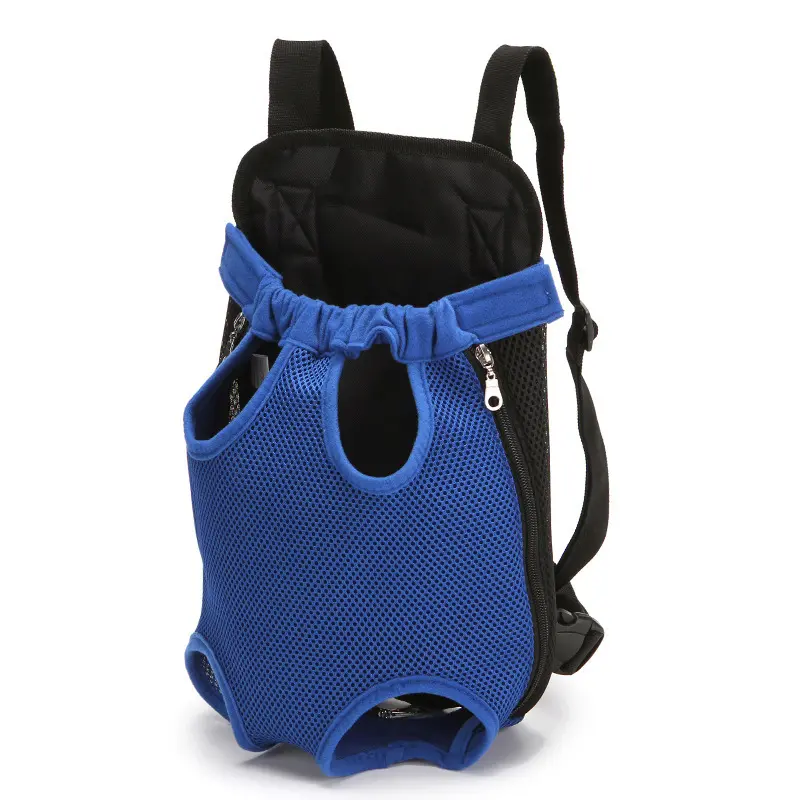 Dog breathable outing no-load Backpack Pet shoulder chest bag Pet Travel Backpack four-legged backpack