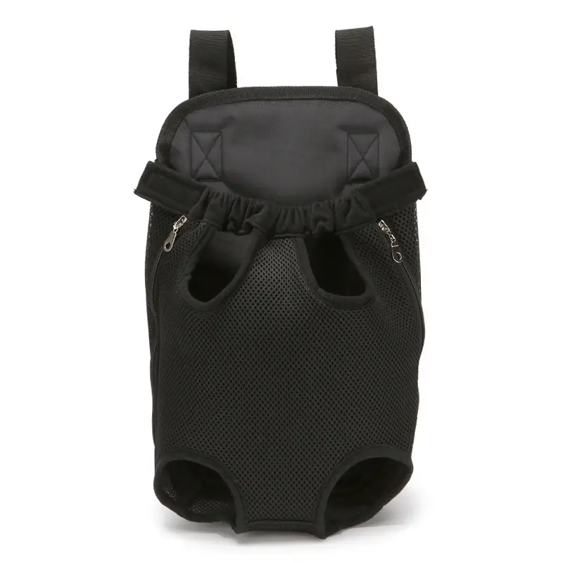 Dog breathable outing no-load Backpack Pet shoulder chest bag Pet Travel Backpack four-legged backpack