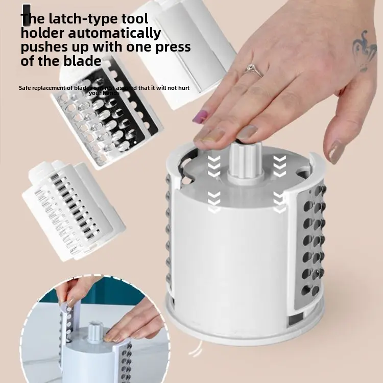 Vegetable cutters Multifunctional vegetable cutters Kitchen wipes, shreds, graters, slicers Automatic meat cutters potatoes