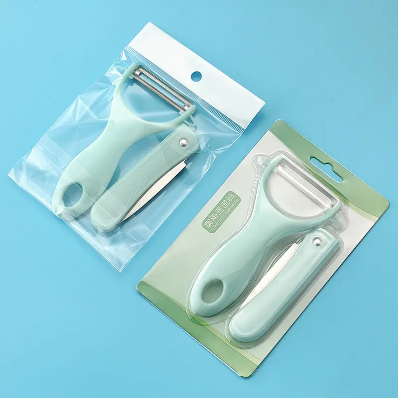 Paring knife Two-piece paring knife Peeler Apple and potato peeler Cutting fruit Kitchen gadget melon planer kitchen gadgets