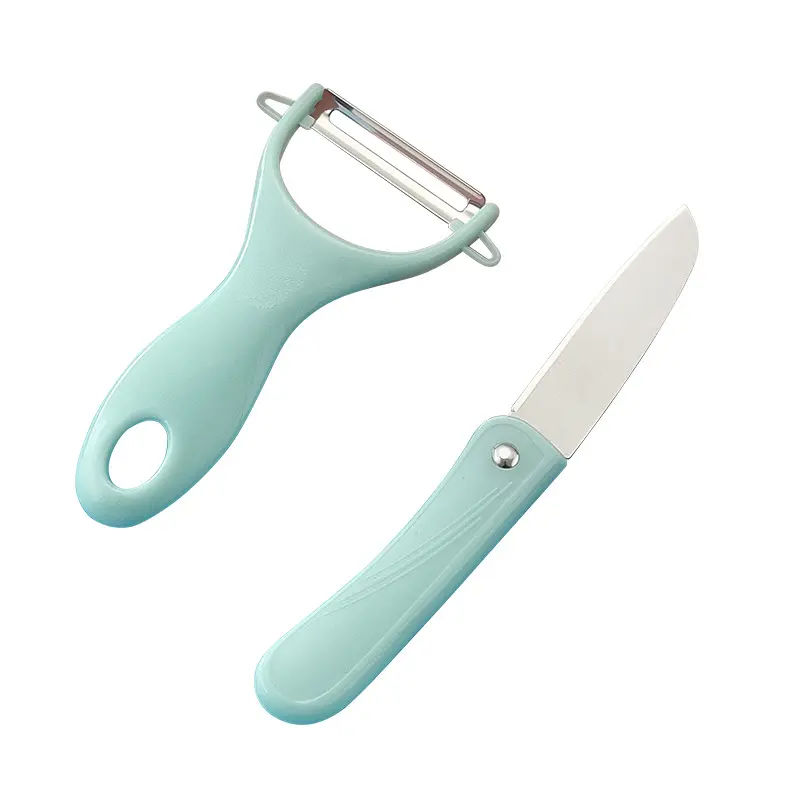 Paring knife Two-piece paring knife Peeler Apple and potato peeler Cutting fruit Kitchen gadget melon planer kitchen gadgets