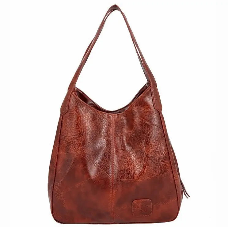 Bag women's new fashion soft leather shoulder bag large capacity all fashion crossbody bag Korean women's handbag